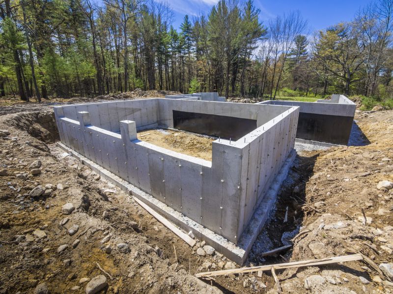 Concrete Pouring of Foundation