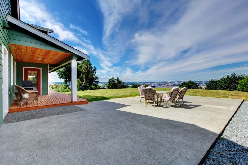 Concrete Patio Service Costs — Cost of Concrete Patio Service